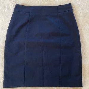 Like New H&M Navy Pencil Work Skirt - Size 8